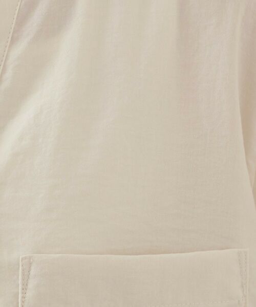 THE SHOP TK / ザ ショップ ティーケー シャツ・ブラウス | 【M-XL/さりげなく体型カバー】5分袖Wポケットシャツ | 詳細4