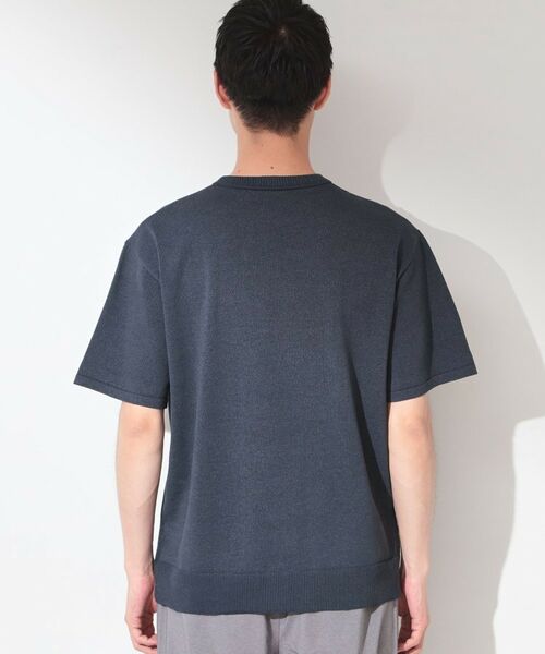 THE SHOP TK / ザ ショップ ティーケー ニット・セーター | 【抗菌防臭/UVカット/洗濯機OK】和紙混 半袖ニット | 詳細23