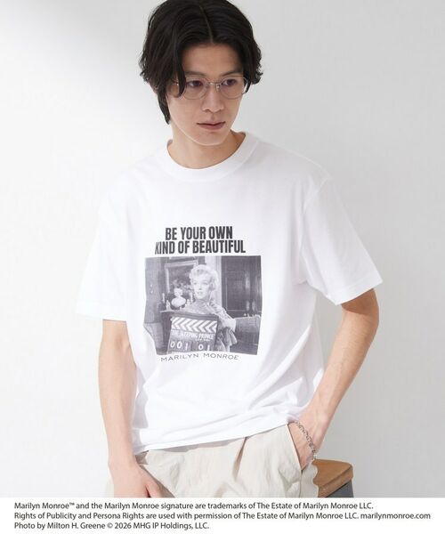 THE SHOP TK / ザ ショップ ティーケー Tシャツ | 別注マリリン・モンロー / グラフィック半袖Tシャツ | 詳細1
