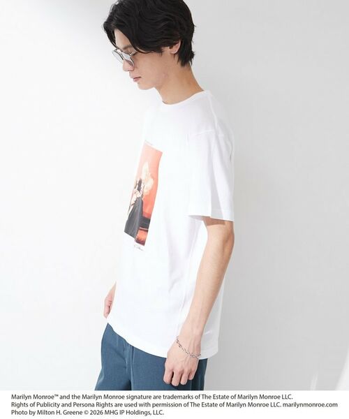 THE SHOP TK / ザ ショップ ティーケー Tシャツ | 別注マリリン・モンロー / グラフィック半袖Tシャツ | 詳細10
