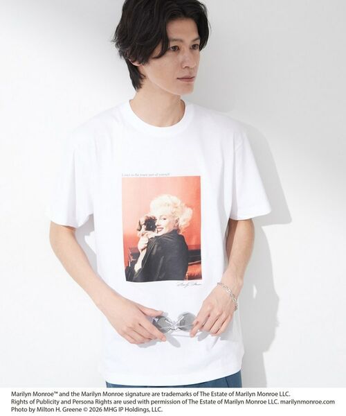 THE SHOP TK / ザ ショップ ティーケー Tシャツ | 別注マリリン・モンロー / グラフィック半袖Tシャツ | 詳細9