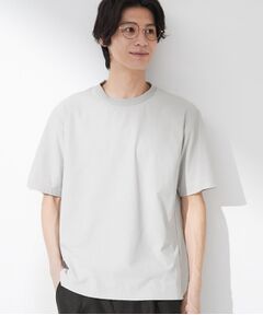 THE SHOP TK / ザ ショップ ティーケー Tシャツ | 【吸水速乾／UVカット／接触冷感】ミニリップル半袖Tシャツ