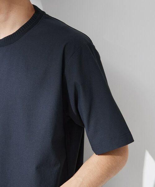 THE SHOP TK / ザ ショップ ティーケー Tシャツ | 【吸水速乾/UVカット/接触冷感】ミニリップル半袖Tシャツ | 詳細17
