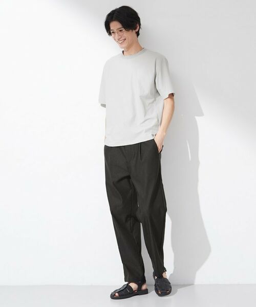 THE SHOP TK / ザ ショップ ティーケー Tシャツ | 【吸水速乾/UVカット/接触冷感】ミニリップル半袖Tシャツ | 詳細7
