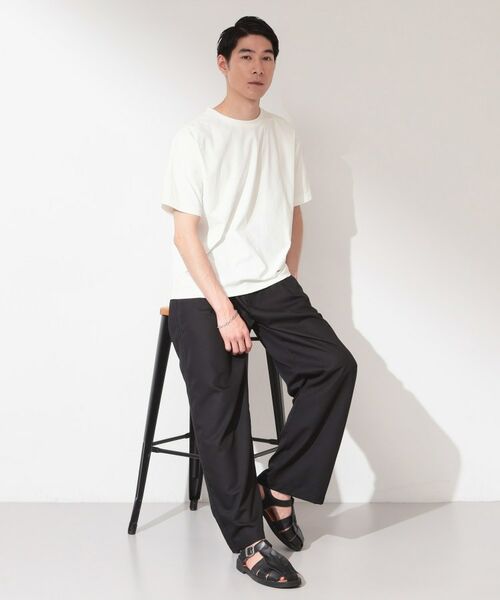 THE SHOP TK / ザ ショップ ティーケー Tシャツ | 【接触冷感/吸水速乾/UVカット】パーフェクテック リンクス柄 半袖Tシャツ | 詳細3