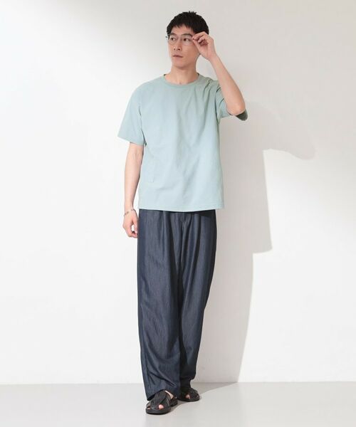 THE SHOP TK / ザ ショップ ティーケー Tシャツ | 【接触冷感/吸水速乾/UVカット】パーフェクテック リンクス柄 半袖Tシャツ | 詳細7