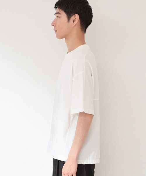THE SHOP TK / ザ ショップ ティーケー Tシャツ | 【ゆったりシルエット】前後切り替え 半袖Tシャツ | 詳細10