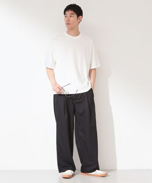 THE SHOP TK / ザ ショップ ティーケー Tシャツ | 【ゆったりシルエット】前後切り替え 半袖Tシャツ | 詳細3