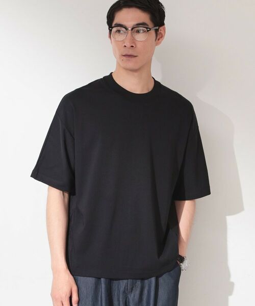 THE SHOP TK / ザ ショップ ティーケー Tシャツ | 【ゆったりシルエット】前後切り替え 半袖Tシャツ | 詳細5