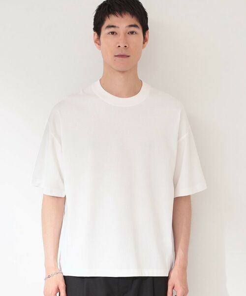 THE SHOP TK / ザ ショップ ティーケー Tシャツ | 【ゆったりシルエット】前後切り替え 半袖Tシャツ | 詳細9