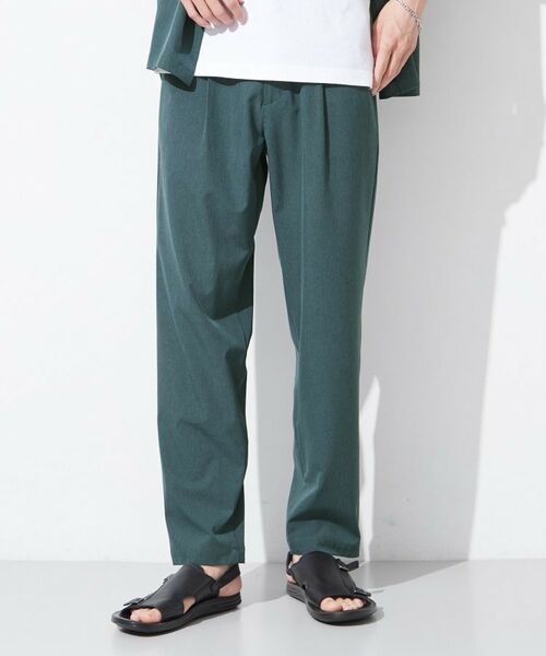THE SHOP TK / ザ ショップ ティーケー パンツ | 【吸水速乾/接触冷感/防シワ/ベルト要らず/マシンウォッシャブル】ハイドロクールイージーパンツ | 詳細9