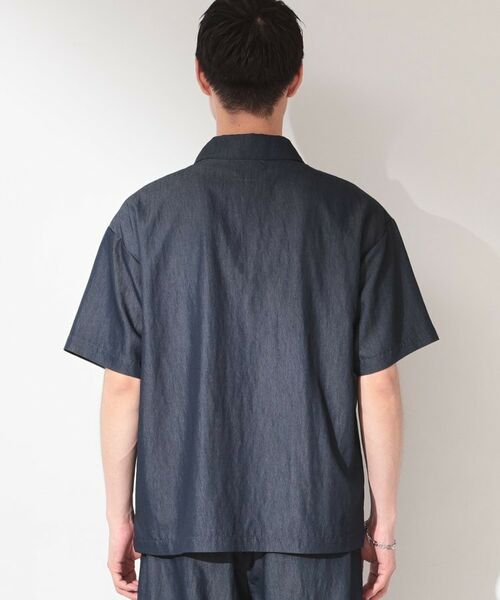THE SHOP TK / ザ ショップ ティーケー シャツ・ブラウス | 【接触冷感／セットアップ可／洗濯機OK】アソート ジップ半袖シャツ | 詳細15