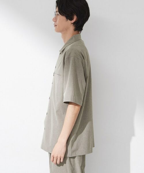 THE SHOP TK / ザ ショップ ティーケー シャツ・ブラウス | 【吸水速乾/接触冷感/防シワ/マシンウォッシャブル】ハイドロクール半袖シャツ | 詳細14