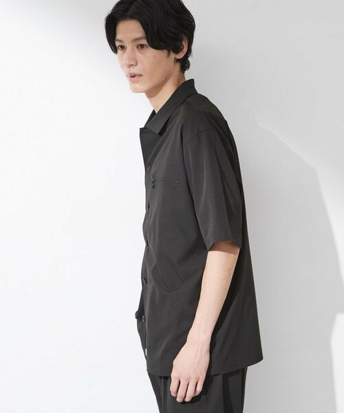 THE SHOP TK / ザ ショップ ティーケー シャツ・ブラウス | 【吸水速乾/接触冷感/防シワ/マシンウォッシャブル】ハイドロクール半袖シャツ | 詳細2