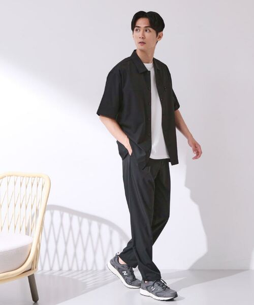 THE SHOP TK / ザ ショップ ティーケー シャツ・ブラウス | 【吸水速乾/接触冷感/防シワ/マシンウォッシャブル】ハイドロクール 半袖シャツ | 詳細26