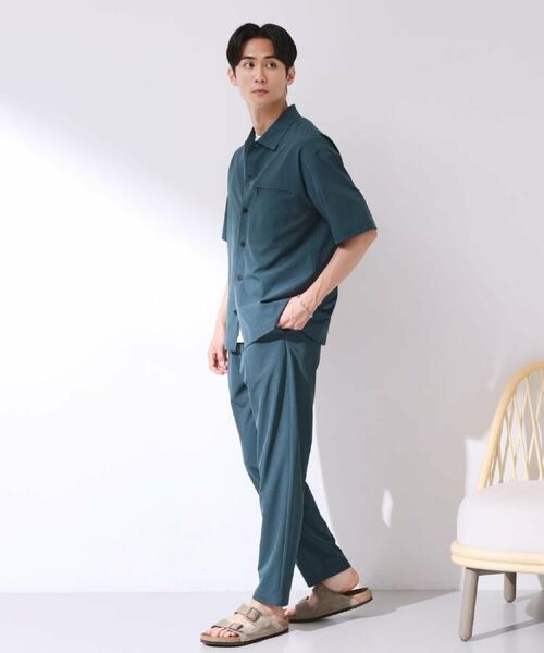 THE SHOP TK / ザ ショップ ティーケー シャツ・ブラウス | 【吸水速乾/接触冷感/防シワ/マシンウォッシャブル】ハイドロクール 半袖シャツ | 詳細29