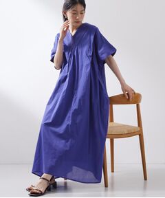 THE SHOP TK / ザ ショップ ティーケー ロング・マキシ丈ワンピース | ゆるラク カフタン風ロングワンピース