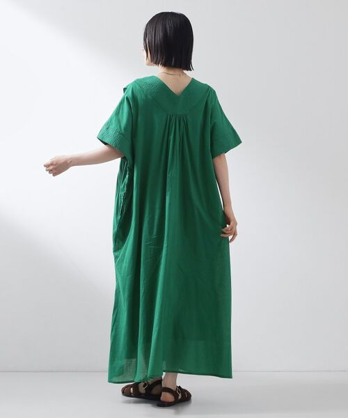 THE SHOP TK / ザ ショップ ティーケー ロング・マキシ丈ワンピース | ゆるラク カフタン風ロングワンピース | 詳細7