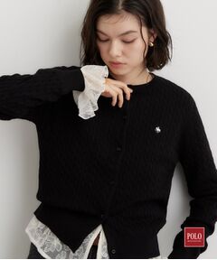 THE SHOP TK / ザ ショップ ティーケー カーディガン・ボレロ | POLO BCS/ケーブルクルーカーデ