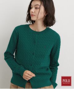 THE SHOP TK / ザ ショップ ティーケー カーディガン・ボレロ | POLO BCS/ケーブルクルーカーデ