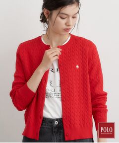 THE SHOP TK / ザ ショップ ティーケー カーディガン・ボレロ | POLO BCS/ケーブルクルーカーデ
