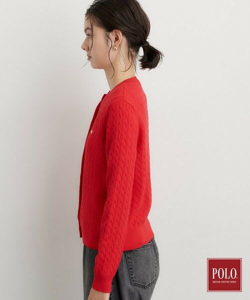 THE SHOP TK / ザ ショップ ティーケー カーディガン・ボレロ | POLO BCS/ケーブルクルーカーディガン | 詳細25
