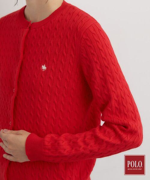 THE SHOP TK / ザ ショップ ティーケー カーディガン・ボレロ | POLO BCS/ケーブルクルーカーディガン | 詳細28