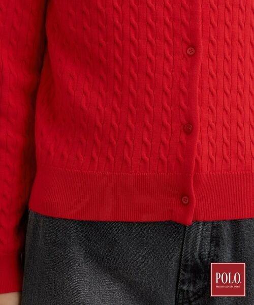 THE SHOP TK / ザ ショップ ティーケー カーディガン・ボレロ | POLO BCS/ケーブルクルーカーディガン | 詳細29