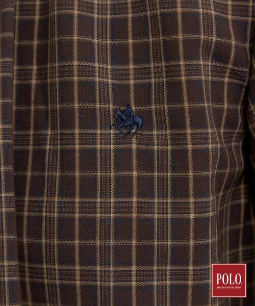 THE SHOP TK / ザ ショップ ティーケー シャツ・ブラウス | POLO BCS/チェックスカーフ付きブラウス | 詳細7