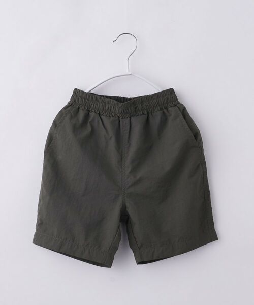 THE SHOP TK / ザ ショップ ティーケー ショート・ハーフ・半端丈パンツ | 【110-160】ナイロンショートパンツ(チャコールグレー(014))
