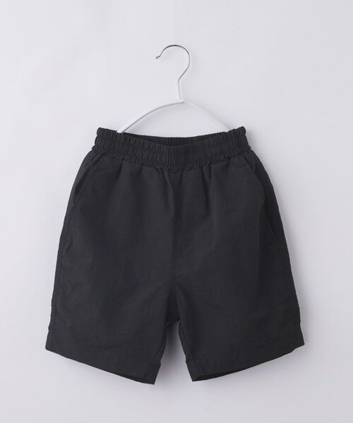 THE SHOP TK / ザ ショップ ティーケー ショート・ハーフ・半端丈パンツ | 【110-160】ナイロンショートパンツ(ブラック(019))