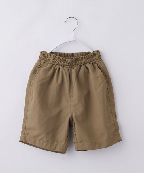 THE SHOP TK / ザ ショップ ティーケー ショート・ハーフ・半端丈パンツ | 【110-160】ナイロンショートパンツ(ベージュ(052))