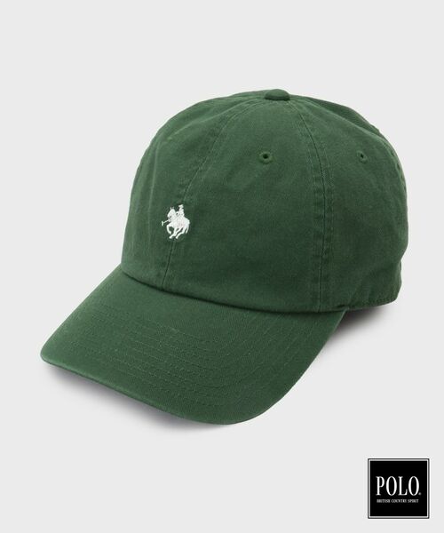 THE SHOP TK / ザ ショップ ティーケー キャップ | POLO BCS/ロゴキャップ（グリーン(024)）