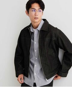 THE SHOP TK / ザ ショップ ティーケー レザーブルゾン・ジャケット | デニムライク Gジャン