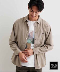 THE SHOP TK / ザ ショップ ティーケー シャツ・ブラウス | POLO BCS/アソート長袖シャツ