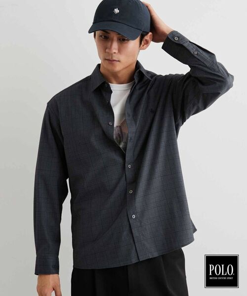 THE SHOP TK / ザ ショップ ティーケー シャツ・ブラウス | POLO BCS/アソート長袖シャツ | 詳細10