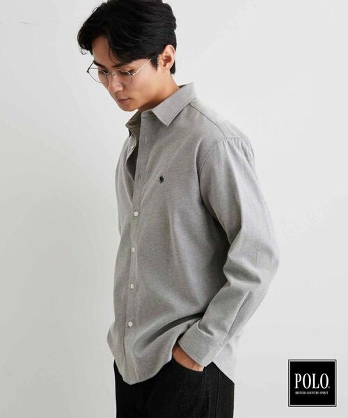 THE SHOP TK / ザ ショップ ティーケー シャツ・ブラウス | POLO BCS/アソート長袖シャツ | 詳細2