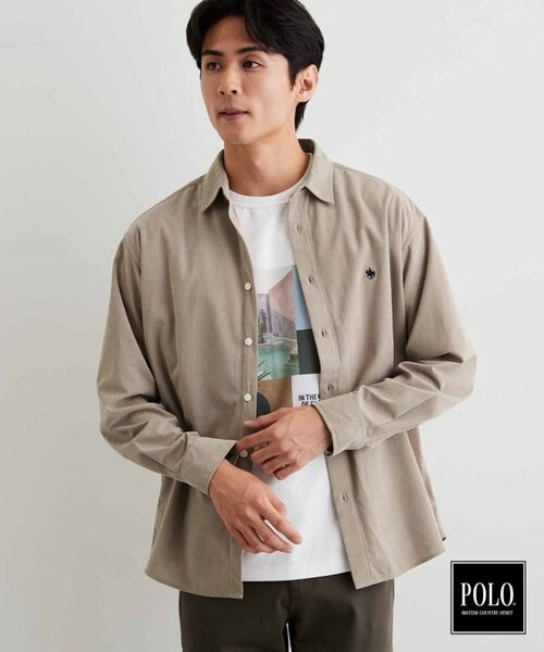 THE SHOP TK / ザ ショップ ティーケー シャツ・ブラウス | POLO BCS/アソート長袖シャツ | 詳細21