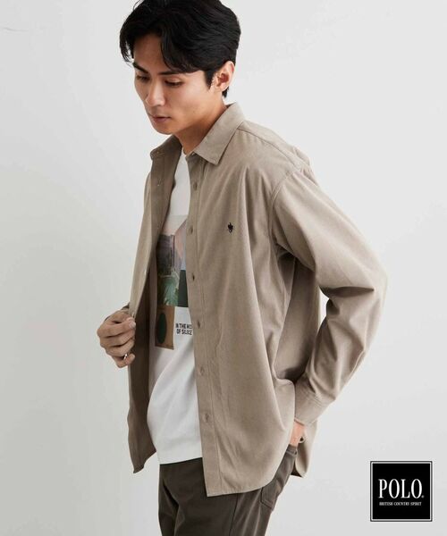 THE SHOP TK / ザ ショップ ティーケー シャツ・ブラウス | POLO BCS/アソート長袖シャツ | 詳細22