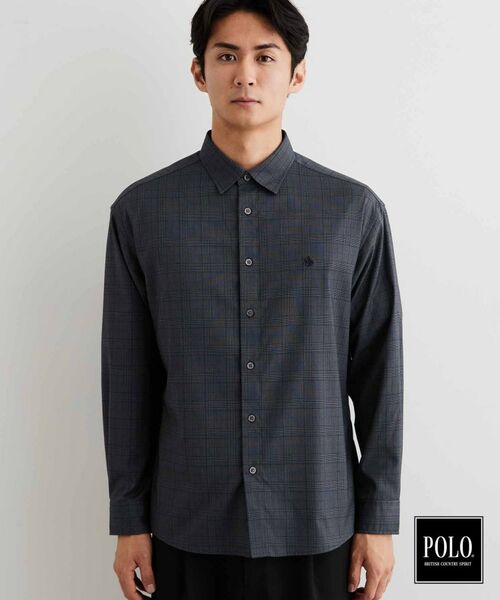 THE SHOP TK / ザ ショップ ティーケー シャツ・ブラウス | POLO BCS/アソート長袖シャツ | 詳細25