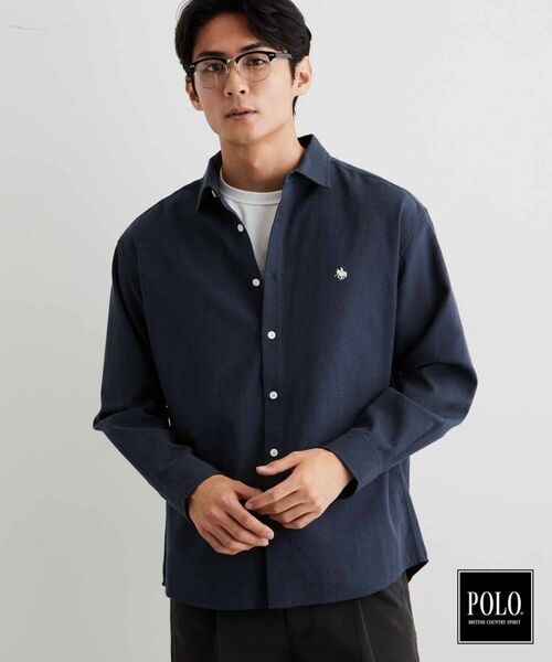 THE SHOP TK / ザ ショップ ティーケー シャツ・ブラウス | POLO BCS/アソート長袖シャツ | 詳細5