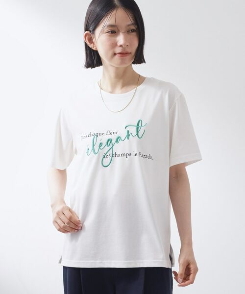 THE SHOP TK / ザ ショップ ティーケー Tシャツ | 【ひんやり/吸水速乾】プリントアソートTシャツ | 詳細2