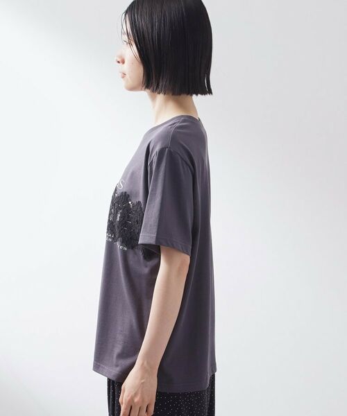 THE SHOP TK / ザ ショップ ティーケー Tシャツ | 【ひんやり/吸水速乾】ロゴレースカバーリングTシャツ | 詳細10