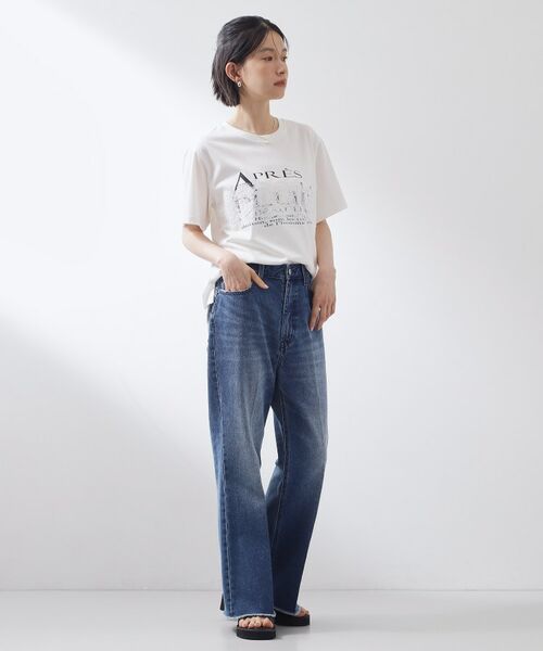 THE SHOP TK / ザ ショップ ティーケー Tシャツ | 【ひんやり/吸水速乾】ロゴレースカバーリングTシャツ | 詳細3