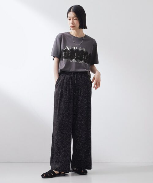 THE SHOP TK / ザ ショップ ティーケー Tシャツ | 【ひんやり/吸水速乾】ロゴレースカバーリングTシャツ | 詳細7