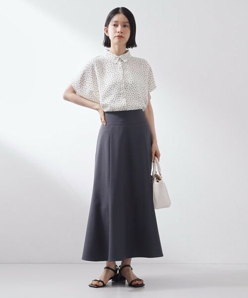 THE SHOP TK / ザ ショップ ティーケー シャツ・ブラウス | 大人のためのドット柄 シャツ襟ブラウス | 詳細3