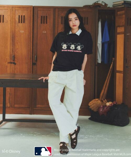 THE SHOP TK / ザ ショップ ティーケー Tシャツ | 【Disney】【MLB】スペシャルデザイン半袖Tシャツ | 詳細5