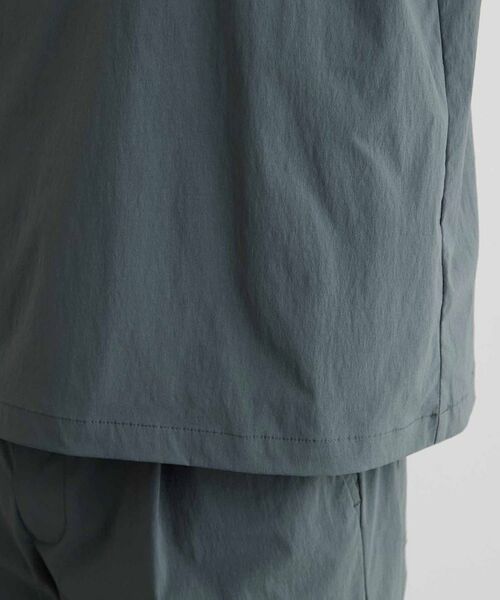 THE SHOP TK / ザ ショップ ティーケー Tシャツ | 【ストレッチ／洗濯機OK／セットアップ可】ナイロンフハク半袖Tシャツ | 詳細15