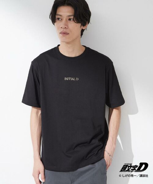 THE SHOP TK / ザ ショップ ティーケー Tシャツ | 頭文字D 別注 『フジワラ』 グラフィック半袖Tシャツ ステッカー&チャーム付き | 詳細11