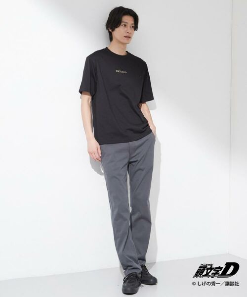 THE SHOP TK / ザ ショップ ティーケー Tシャツ | 頭文字D 別注 『フジワラ』 グラフィック半袖Tシャツ ステッカー&チャーム付き | 詳細13